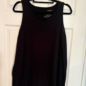 torrid Black Scoop Neck Tank Top